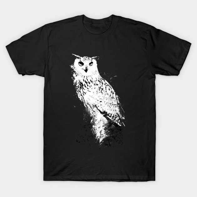 Nocturnal Wisdom T-Shirt by CyncorArtworks